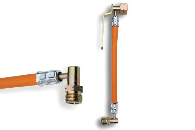 Gasschlauch 30 cm f&uuml;r 2 x 33 kg Flaschenanlagen