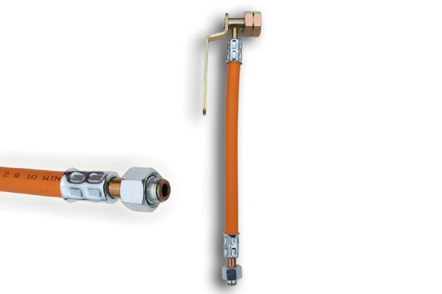 Gasschlauch 30 cm f&uuml;r 4 x 33 kg Flaschenanlagen