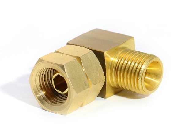 Winkel 1/4" f&uuml;r Gasschlauch / Gasger&auml;t