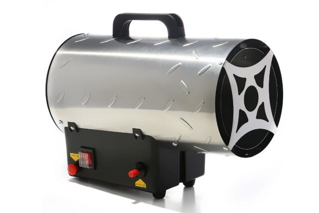 Gasheizgebl&auml;se (Edelstahl) + Regulierung bis 30 kW