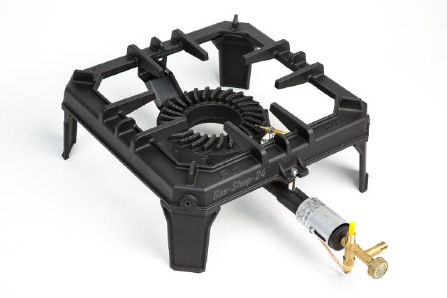 Hockerkocher (Gu&szlig;eisen) 8,8 kW m. Z&uuml;ndsicherung