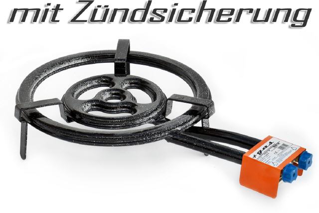 Paella-Gasbrenner 17,5 kW / 40 cm Durchmesser + ZS