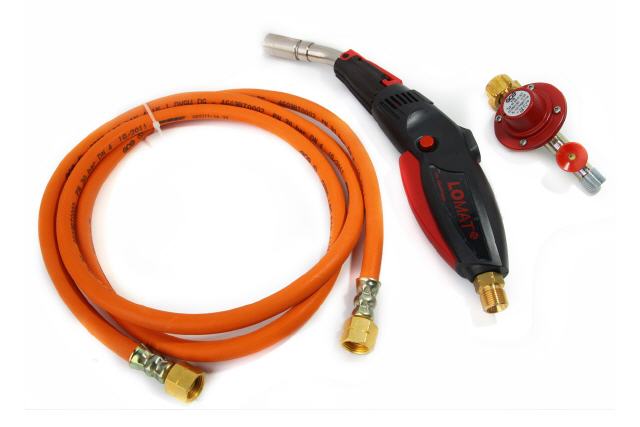 L&ouml;tbrenner-Set / Turbobrenner Lomat Piezo 17 mm