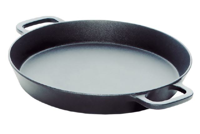 Riesenpfanne 40 cm (Gu&szlig;eisen) f&uuml;r Hockerkocher